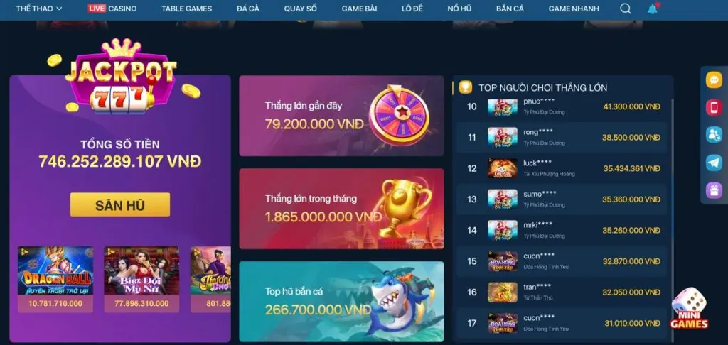 Giao diện thân thiện của xo so888